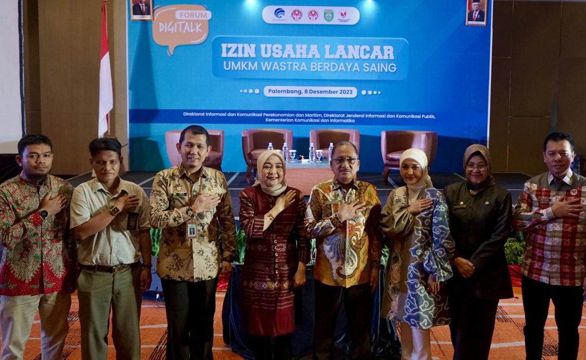 Pemerintah Sosialisasikan Kemudahan Izin Berusaha untuk UMKM Wasrta di Palembang