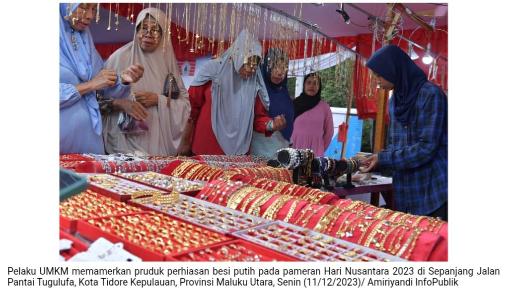Peringatan Hari Nusantara 2023 di Tidore jadi Momentum UMKM Lokal Unjuk Gigi