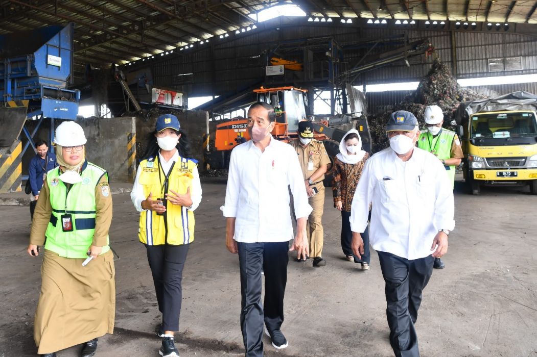 Presiden Joko Widodo Kunjungi Fasilitas RDF Plant Pertama di Indonesia