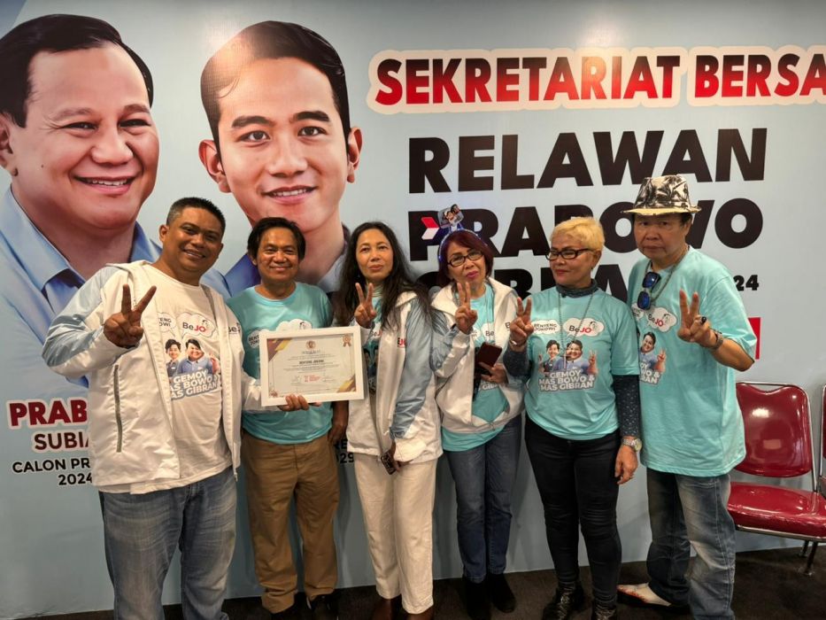 Relawan Bejo Deklarasi Dukung Pemenangan Prabowo-Gibran