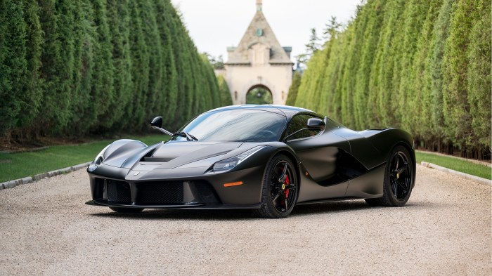 Ferrari hypercars with the highest price tag