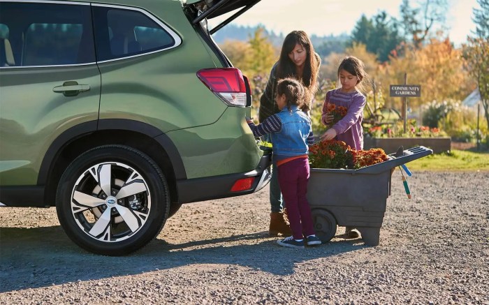 Best family-friendly cars by Subaru